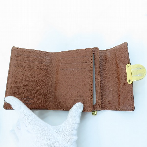 実際に弊社で買取させて頂いたLOUIS VUITTON/ルイヴィトン モノグラム ポルト・カルトコアラ 財布 M58013の画像 3枚目