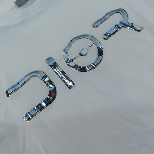 実際に弊社で買取させて頂いた【JPタグ】Dior HOMME × 空山基/ディオールオム 19AW SORAYAMA LOGO T-SHIRT/半袖Tシャツ 933J640A0533/Sの画像 8枚目