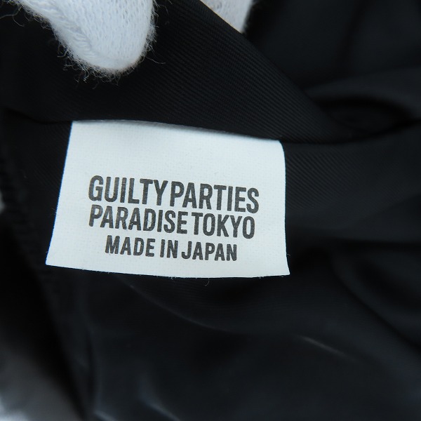 実際に弊社で買取させて頂いた【未使用】WACKO MARIA/ワコマリア 24FW LEATHER VARSITY JACKET スタジャン 24FW-WMO-BL16/Lの画像 3枚目