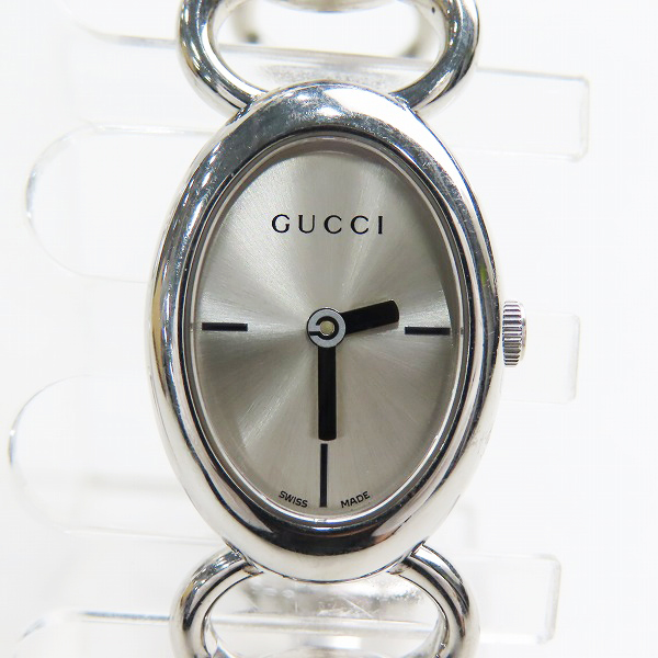実際に弊社で買取させて頂いたGUCCI/グッチ トルナヴォーニ レディースウォッチ/腕時計 YA118502【動作未確認】