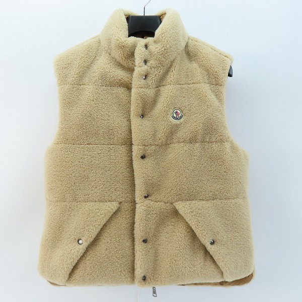 実際に弊社で買取させて頂いた【JPタグ】MONCLER/モンクレール 24AW COLBRICON リバーシブル ベスト BEIGE J20911A00148/2
