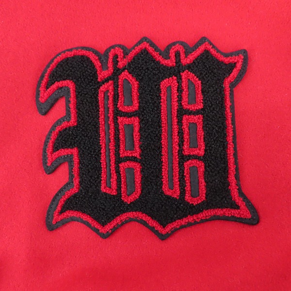 実際に弊社で買取させて頂いた【未使用】WACKO MARIA/ワコマリア 24FW LEATHER VARSITY JACKET スタジャン 24FW-WMO-BL16/Lの画像 7枚目