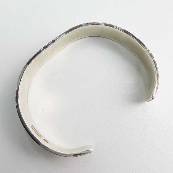 実際に弊社で買取させて頂いたARIZONA FREEDOM/アリゾナフリーダム K18太陽神 巻唐草バングルの画像 5枚目