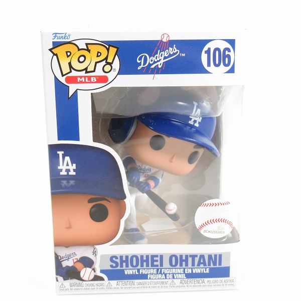 実際に弊社で買取させて頂いたFunko/ファンコ POP!/ポップ MLB 106 ロサンゼルス・ドジャース #17 大谷翔平選手 フィギュア