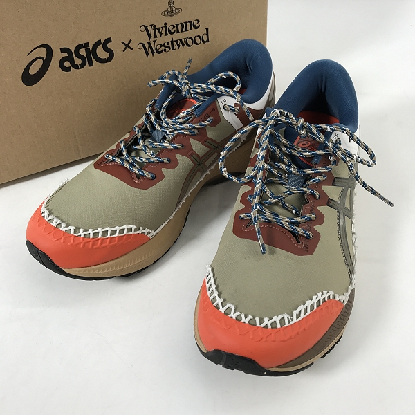 実際に弊社で買取させて頂いたASICS×Vivienne Westwood/アシックス×ヴィヴィアン 21SS GEL-KAYANO 27 DE/ゲルカヤノ27 1201A116-300/27.5