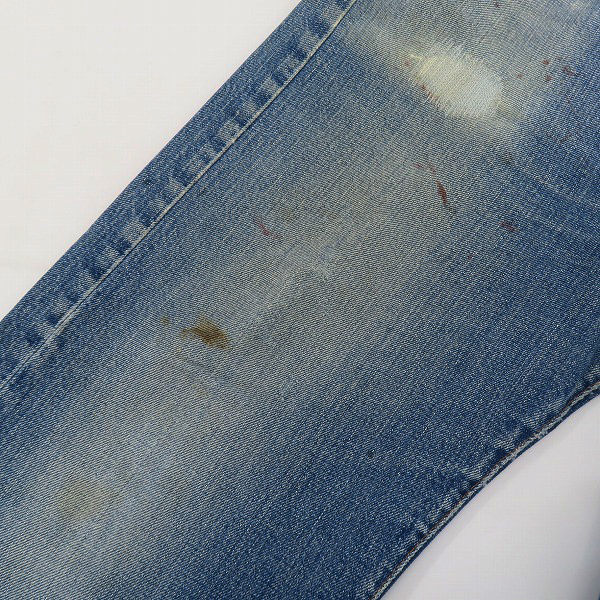 実際に弊社で買取させて頂いたLEVI'S/リーバイス ヴィンテージ 70s 501 刻印2/点々/不均等V/ビッグE/セルビッジ デニムパンツW30L30の画像 6枚目