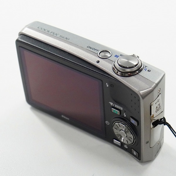 実際に弊社で買取させて頂いたNikon/ニコン COOLPIX S630 コンパクトデジタルカメラ 動作未確認の画像 2枚目