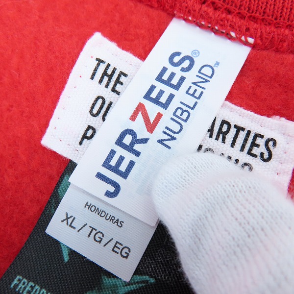 実際に弊社で買取させて頂いたWACKO MARIA/ワコマリア 23AW BLUE NOTE SWEAT SHIRT クルーネック スウェット レッド/XLの画像 2枚目