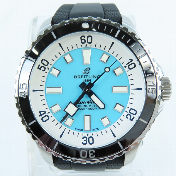 実際に弊社で買取させて頂いたBREITLING/ブライトリング スーパーオーシャン オートマチック44 腕時計/ウォッチ A17376の画像 1枚目