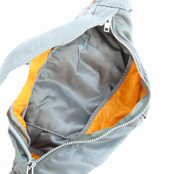 実際に弊社で買取させて頂いた(2)【未使用】PORTER/ポーター TANKER タンカー WAIST BAG(L) ウエストバッグ シルバーグレー/622-06628の画像 3枚目