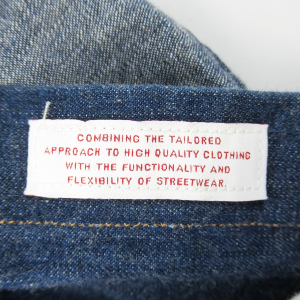 実際に弊社で買取させて頂いたDELUXE/デラックス デニム シャツ/Ｌの画像 4枚目