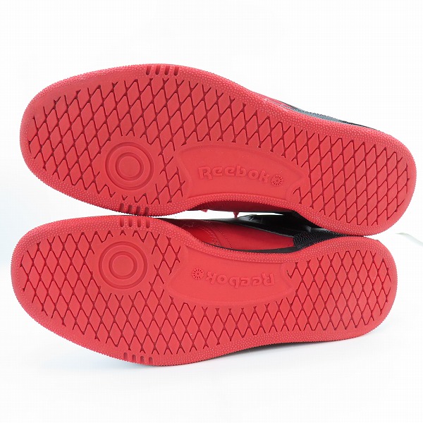 実際に弊社で買取させて頂いたRedspider Jr× Reebok CLUB C 85 /レッドスパイダージュニア×リーボック クラブシー85 スニーカー R00005/26.5の画像 2枚目