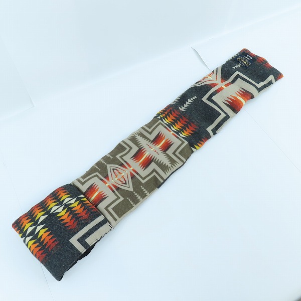 実際に弊社で買取させて頂いたPENDLETON×TAION/ペンドルトン×タイオン リバーシブル マフラーの画像 1枚目