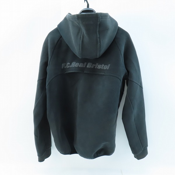 実際に弊社で買取させて頂いたF.C.Real Bristol/エフシーレアルブリストル VENTILATION HOODIE ジップアップパーカー FCRB-192003 /XLの画像 1枚目