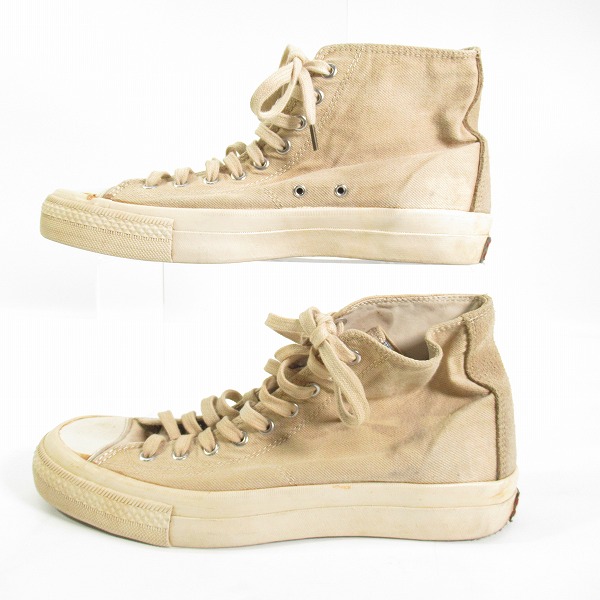 実際に弊社で買取させて頂いたVISVIM/ビズビム キャンバス ハイカットスニーカー US8.5の画像 3枚目