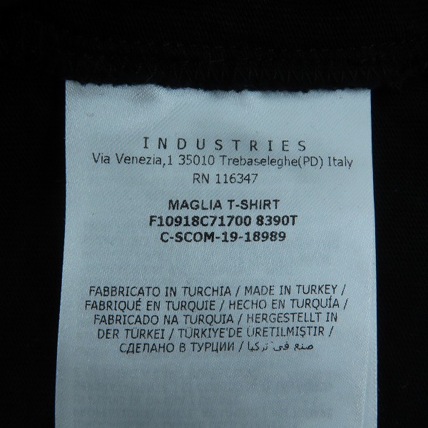 実際に弊社で買取させて頂いた【JPタグ】MONCLER/モンクレール 胸ロゴ刺繍 Tシャツ カットソー F10918C71700 XXLの画像 3枚目