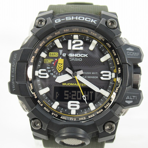実際に弊社で買取させて頂いたG-SHOCK/Gショック MUDMASTER/マッドマスター タフソーラー GWG-1000-1A3JFの画像 0枚目