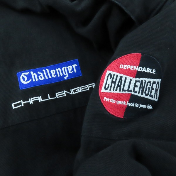 実際に弊社で買取させて頂いたCHALLENGER/チャレンジャー NATIONAL  RACING JACKET/レーシングジャケット CLG-JK 022-014/XLの画像 6枚目
