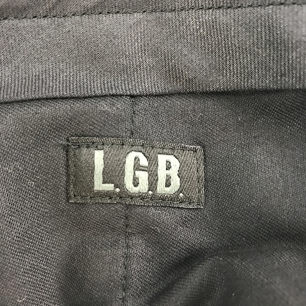 実際に弊社で買取させて頂いた【未使用】L.G.B./ルグランブルー ウール トラウザー パンツ 30の画像 2枚目