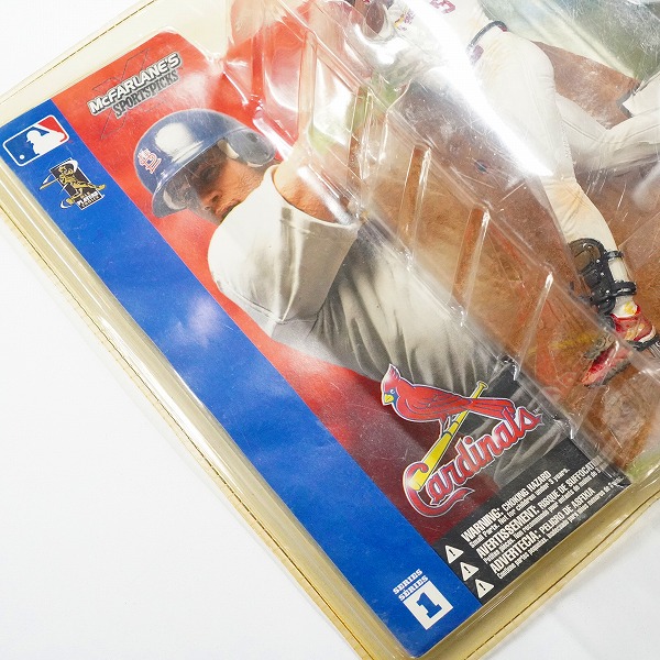 実際に弊社で買取させて頂いた【未開封】McFARLANE TOYS/マクファーレントイズ セントルイス・カージナルス #5 アルバート・プホルス フィギュアの画像 5枚目