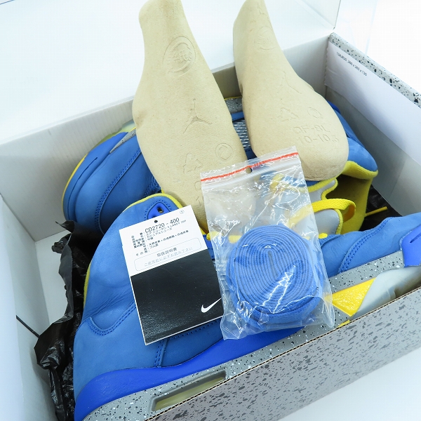 実際に弊社で買取させて頂いたNIKE/ナイキ AIR JORDAN 5 LANEY JSP/エアジョーダン5 レイニー CD2720-400/28.5の画像 8枚目