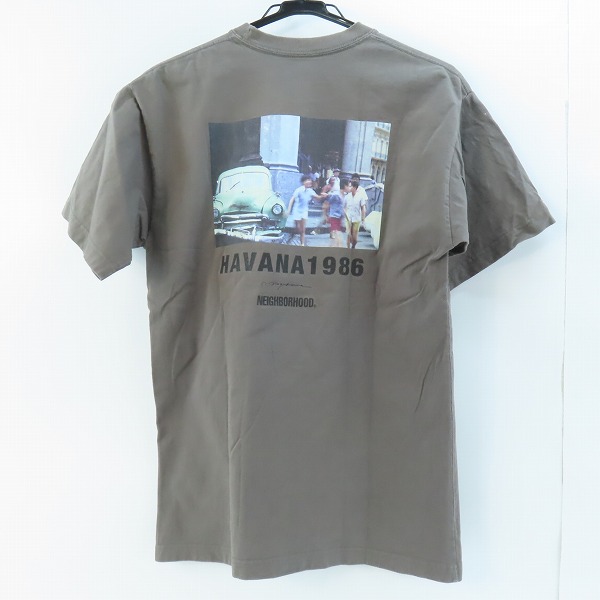 実際に弊社で買取させて頂いたNEIGHBORHOOD×Osamu Nagahama/ネイバーフッド × 長濱治 プリント 半袖Tシャツ/Sの画像 1枚目