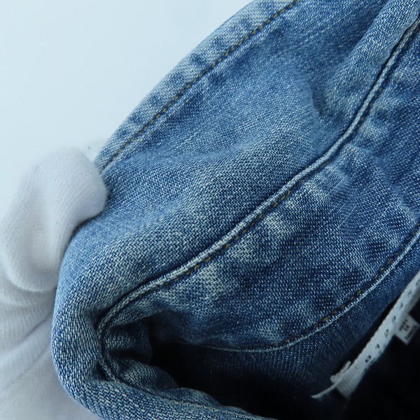 実際に弊社で買取させて頂いたMaison Martin Margiela 10/メゾンマルタンマルジェラ デニム ウエスタンシャツ S50DL0319/39の画像 5枚目