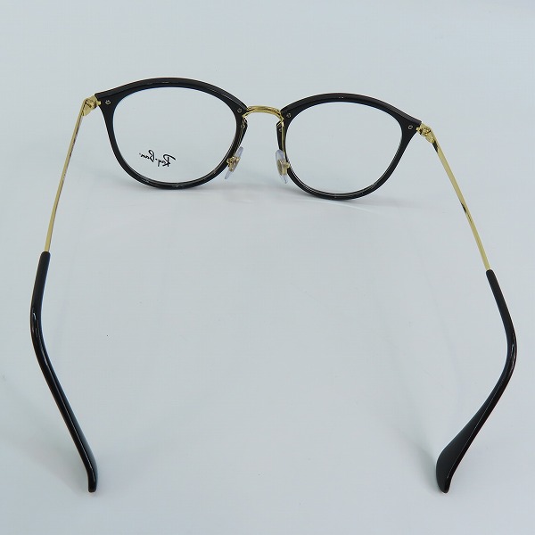 実際に弊社で買取させて頂いたRay-Ban/レイバン ボストン型 メガネフレーム/アイウェア RB7140 2000の画像 2枚目