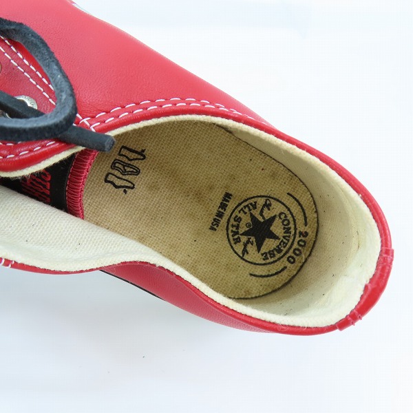 実際に弊社で買取させて頂いたCONVERSE/コンバース ALL STAR レザー ローカットスニーカー C-2000 6.5の画像 4枚目
