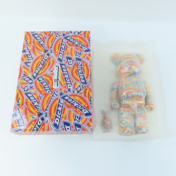 実際に弊社で買取させて頂いたMEDICOM TOY/メディコムトイ BE@RBRICK/ベアブリック Dickies/ディッキーズ 100%&400%の画像 8枚目