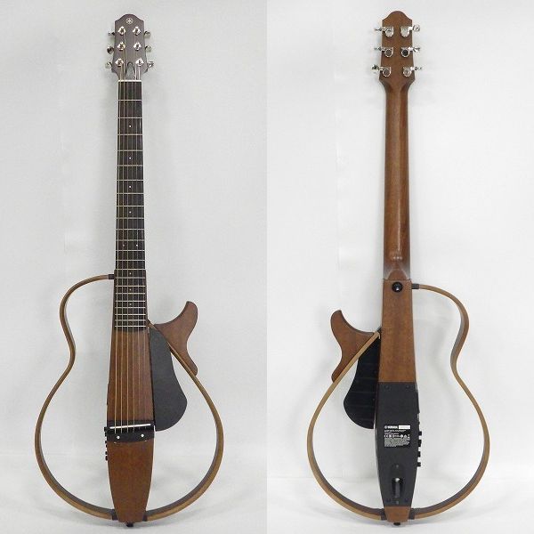 実際に弊社で買取させて頂いた★【美品】YAMAHA/ヤマハ SLG200S NT サイレントギター ACアダプター・専用ソフトケース付の画像 2枚目