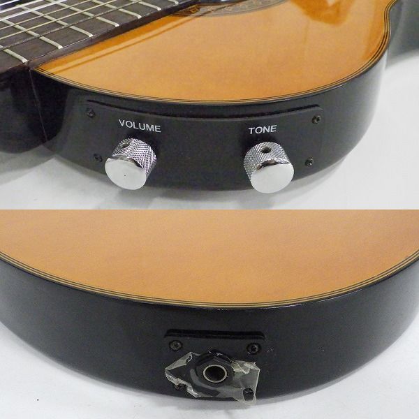 実際に弊社で買取させて頂いた★VESTER MANIAC/ベスタ―マニアック SAC-28 エレガットギター ソフトケース付の画像 7枚目