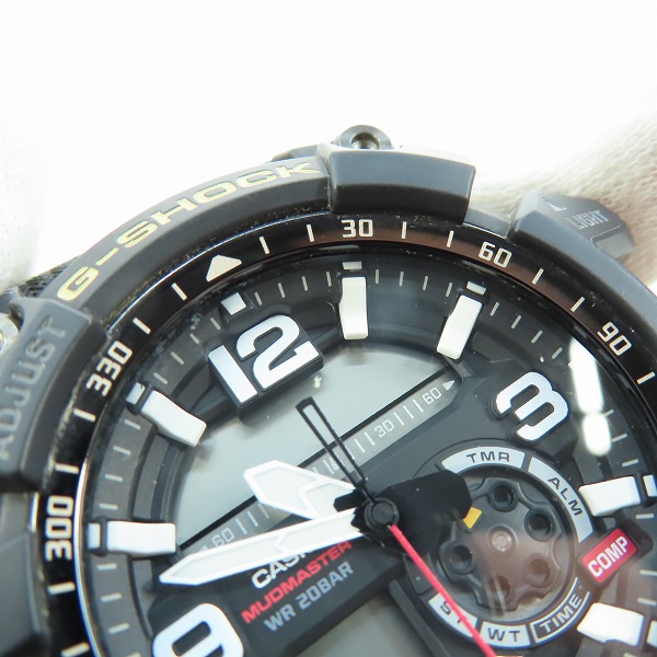 実際に弊社で買取させて頂いたG-SHOCK/Gショック MUDMASTER/マッドマスター デジタル/アナログ コンビ ウォッチ/腕時計 GG-1000-1AJF【動作未確認】の画像 4枚目