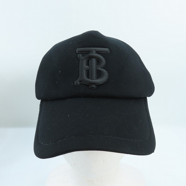 実際に弊社で買取させて頂いた【JPタグ】BURBERRY/バーバリー TBロゴ刺繍 ベースボールキャップ 8024037/Lの画像 1枚目