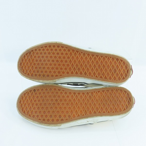 実際に弊社で買取させて頂いたVANS/バンズ ブロックチェック柄 スリッポン スニーカー V98CLA/26の画像 2枚目