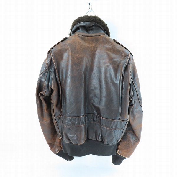 実際に弊社で買取させて頂いたSchott/ショット USA製 ボアライナー付 レザージャケット/40の画像 1枚目