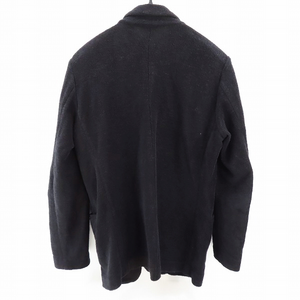 実際に弊社で買取させて頂いたjunhashimoto/ジュンハシモト SHAWL COLLAR 1B JACKET パイル地 ジャケット 1032010012 /3の画像 1枚目
