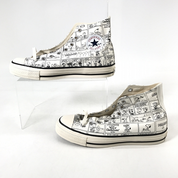 実際に弊社で買取させて頂いたCONVERSE/コンバース オールスター ピーナッツ スヌーピー  ハイカットスニーカー 1SD795/27.5の画像 3枚目