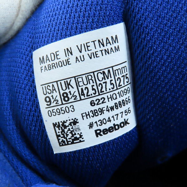 実際に弊社で買取させて頂いたReebok/リーボック QUESTION LOW クエスチョン スニーカー HQ1099/27.5の画像 5枚目