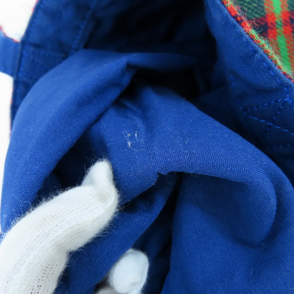 実際に弊社で買取させて頂いたHEAD PORTER/ヘッドポーター トートバック チェックの画像 7枚目