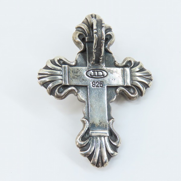 実際に弊社で買取させて頂いたJustin Davis/ジャスティンデイビス シルバー925 Egyptian Cross pendant/エジプシャン クロス ペンダントの画像 2枚目
