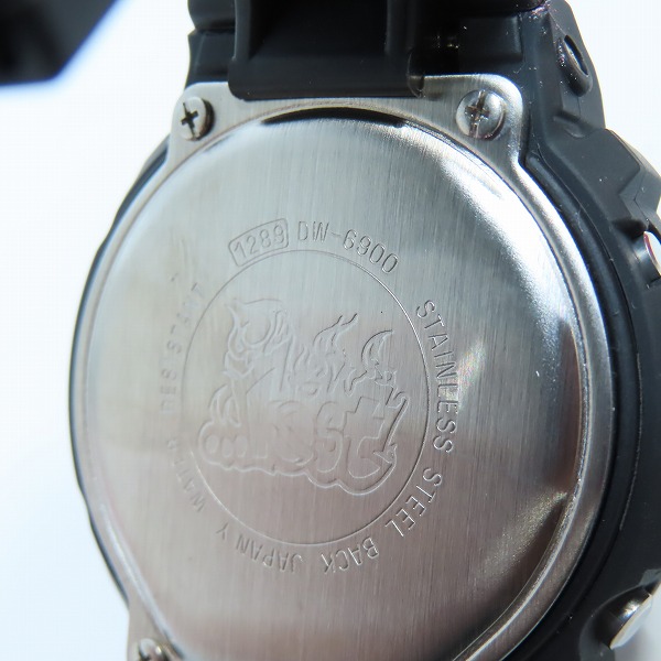実際に弊社で買取させて頂いたG-SHOCK×Lost Enterprises/Gショック×ロスト 第二弾 三つ目 DW-6900BLS-9JF【動作未確認】の画像 3枚目