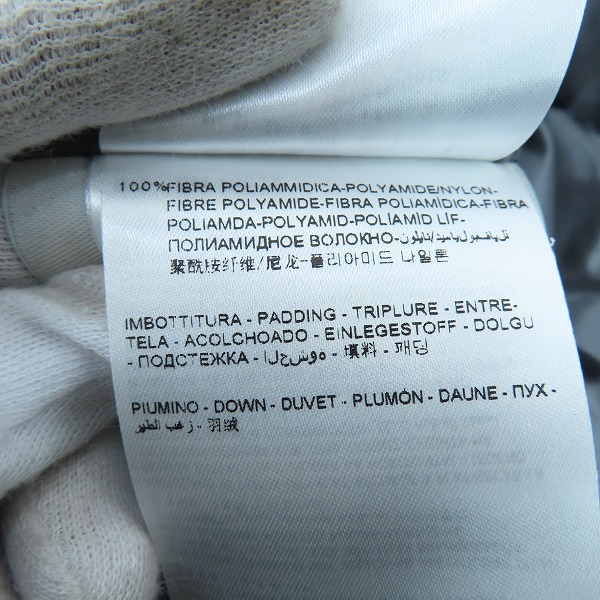 実際に弊社で買取させて頂いたMONCLER/モンクレール BARRHORN GIUBBOTTO ダウン ジャケット 120974137115 53071/0の画像 6枚目