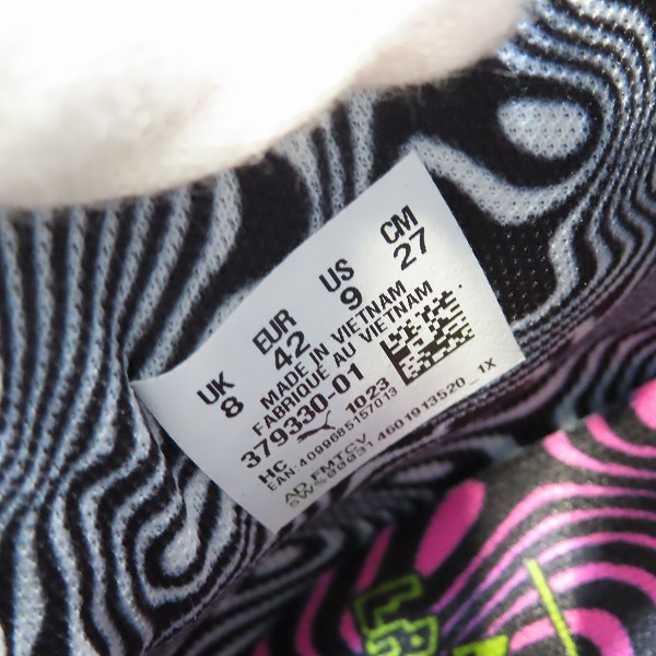 実際に弊社で買取させて頂いた【未使用】PUMA/プーマ MB.03 DEXTERS LABORATORY LaMelo Ball/ラメロ・ボール スニーカー 379330-01 27の画像 5枚目