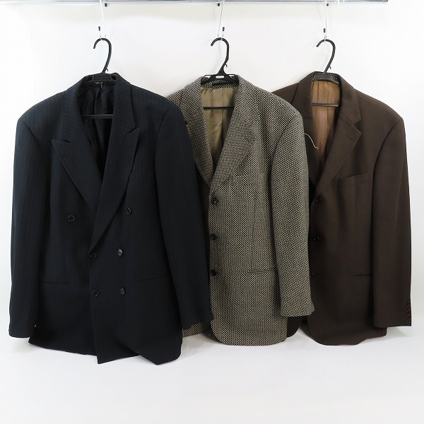 実際に弊社で買取させて頂いたHUGO BOSS/ヒューゴボス テーラードジャケット 3点セット