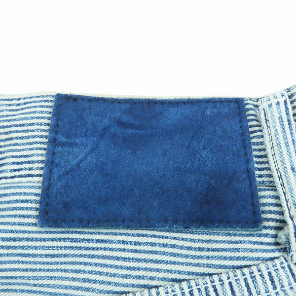 実際に弊社で買取させて頂いたvisvim/ビズビム  ヒッコリーストライプ ペインターパンツ /2の画像 6枚目