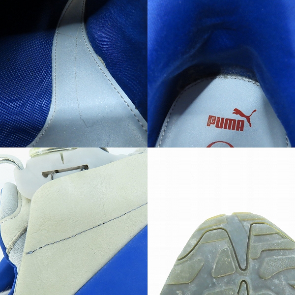 実際に弊社で買取させて頂いたALEXANDER McQUEEN×PUMA/アレキサンダーマックイーン×プーマ DISC スニーカー 359504 01 /29の画像 7枚目