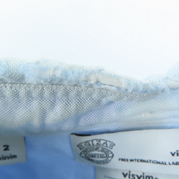 実際に弊社で買取させて頂いたvisvim/ビズビム コットン 胸ポケット 長袖シャツ 0112105011009/2の画像 4枚目