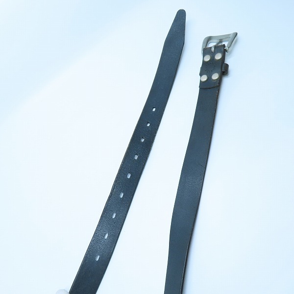 実際に弊社で買取させて頂いたBARK TANNAGE/バークタンネイジ レザーベルトの画像 2枚目