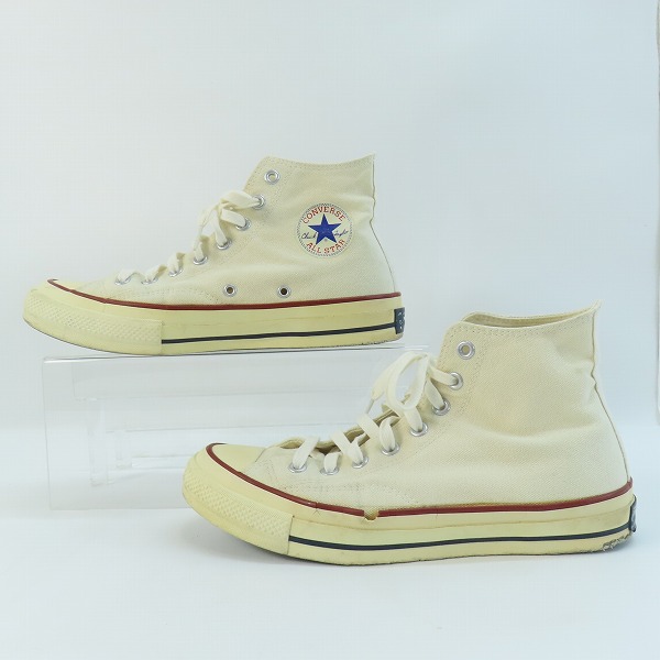 実際に弊社で買取させて頂いた【観賞用】CONVERSE/コンバース CHUCK TAYLOR CANVAS HI/チャックテイラー キャンバス ハイ 1C1124/27.5 の画像 3枚目
